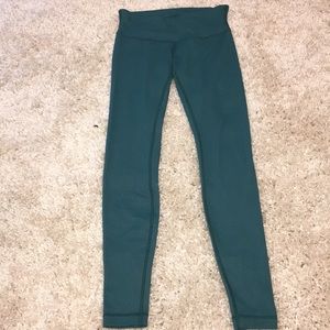 Lulu Lemon Teal Leggings